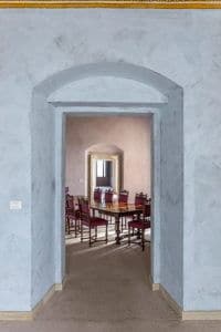 museum hall at Castello di Ugento