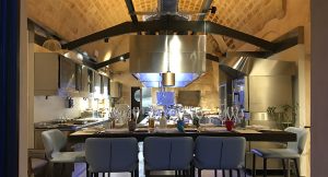 Chef's table at Castello di Ugento, gourmet eating in Salento